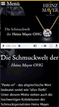 Mobile Screenshot of heinzmayer.de